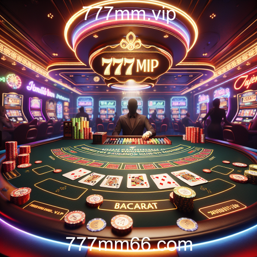 Descubra o Baccarat: O Jogo Clássico em 777mm.vip