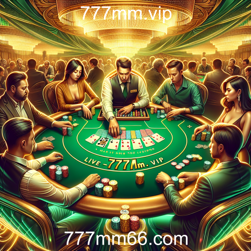 Experimente a Emoção do Poker ao Vivo no 777mm.vip